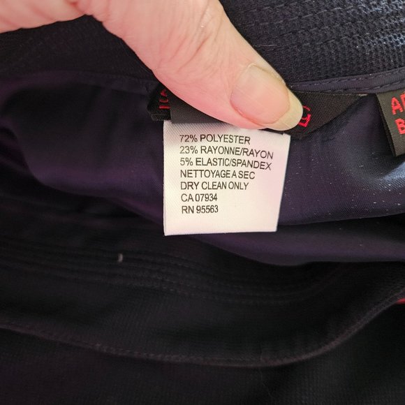 Simon Chang Navy skirt - Picture 11 of 11